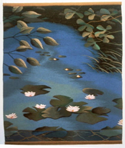 Waterlilies
Wool and linen
66” x 48’, 1980